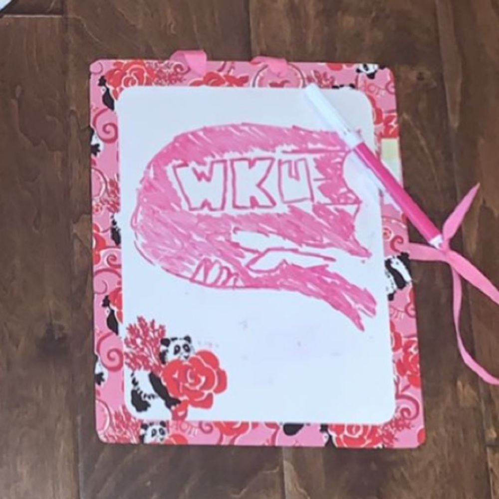 AOII LILLY PULITZER dry erase / marker board